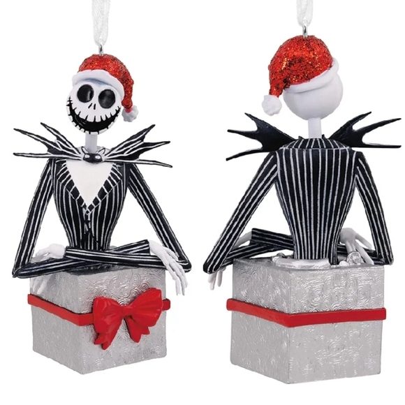 Disney "The Nightmare Before Christmas" Jack Skellington in Present Christmas - Picture 1 of 7